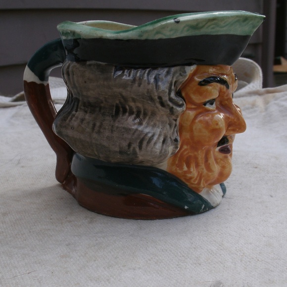 Vintage Toby Creamer Colonial Man Florart Japan - Picture 5 of 8